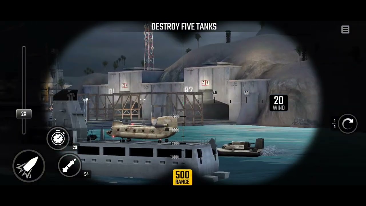 War Sniper Z19 Mission 10 Island Fever Destroy Five Tanks