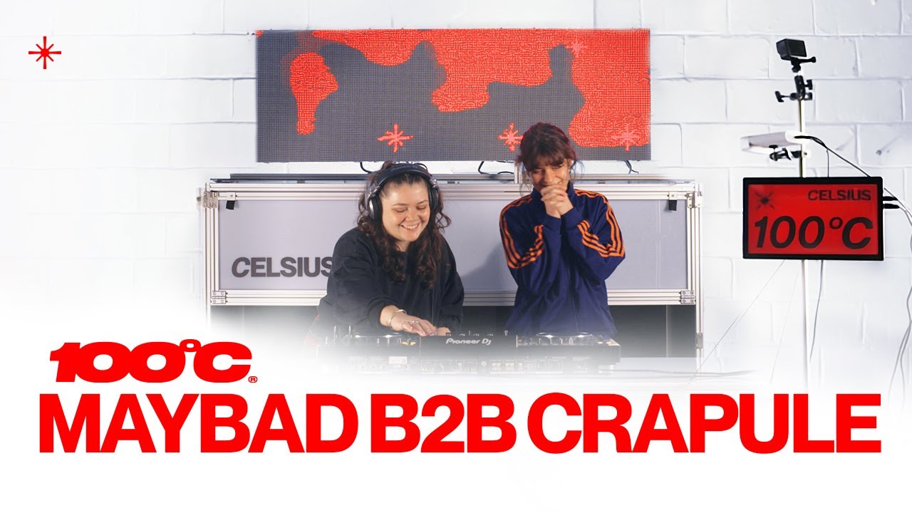 Maybad b2b Crapule - 100°C DJ Set (Bass music, Break)