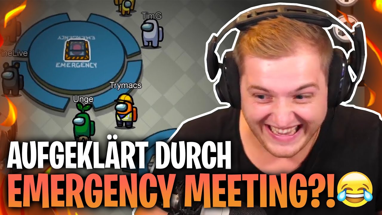 😂😳 IMPOSTER verrät sich durch EMERGENCY MEETING?! | So enttarnen wir den Imposter!