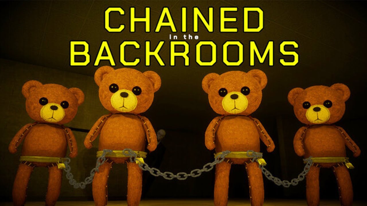KITA BER EMPAT DI RANTAI DAN TERJEBAK DI BACKROOM.... Chained in the Backrooms