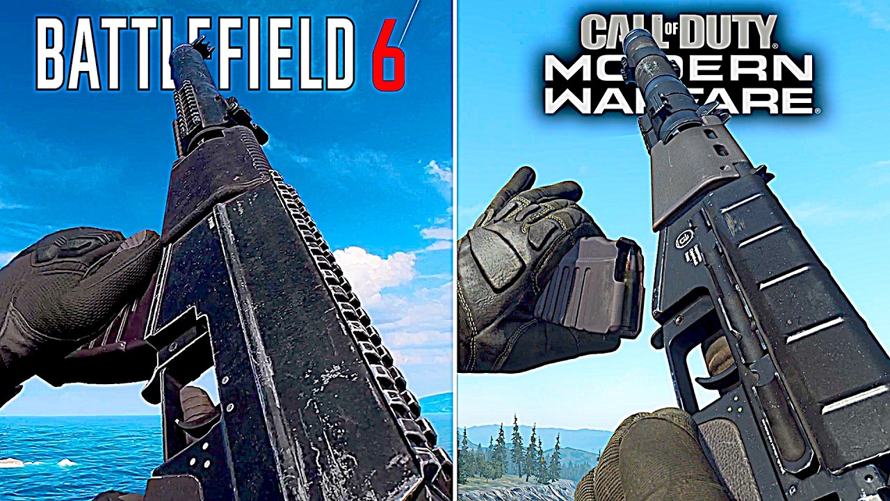 BF6 Season 4 Weapons vs Cod: Modern Warfare 2019 Comparison