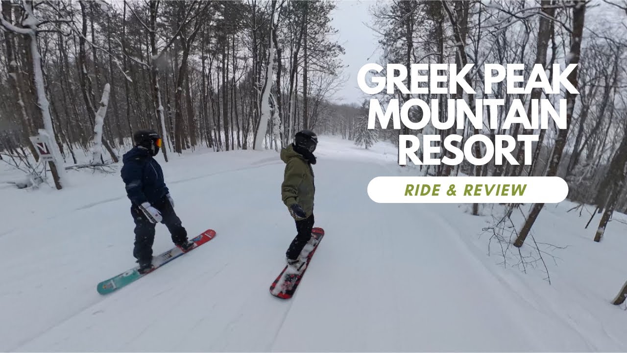 Greek Peak Mountain Resort Ride & Review 2025