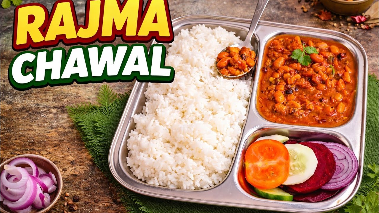 Rajma Chawal simple tarike se banaenge#recipe#tastyindia #food #cooking #वेज 