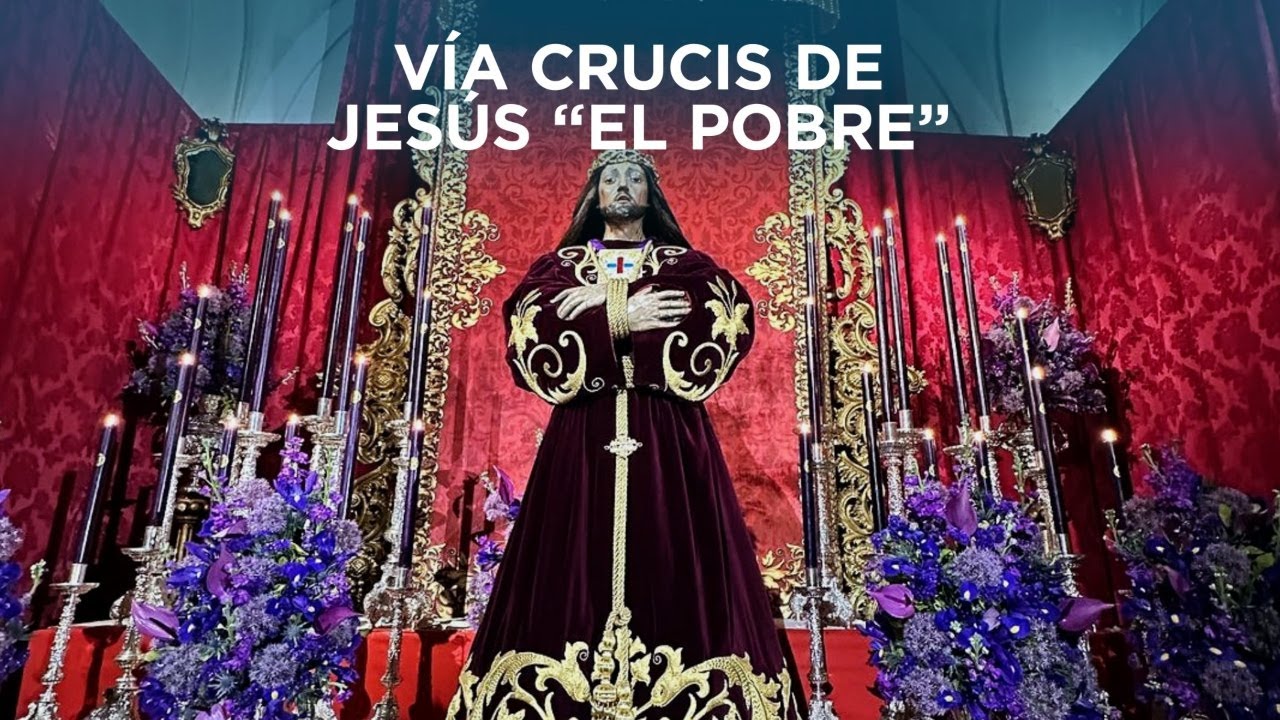Jesús 'El Pobre' vuelve a recorrer Madrid tras 30 años con un Vía Crucis