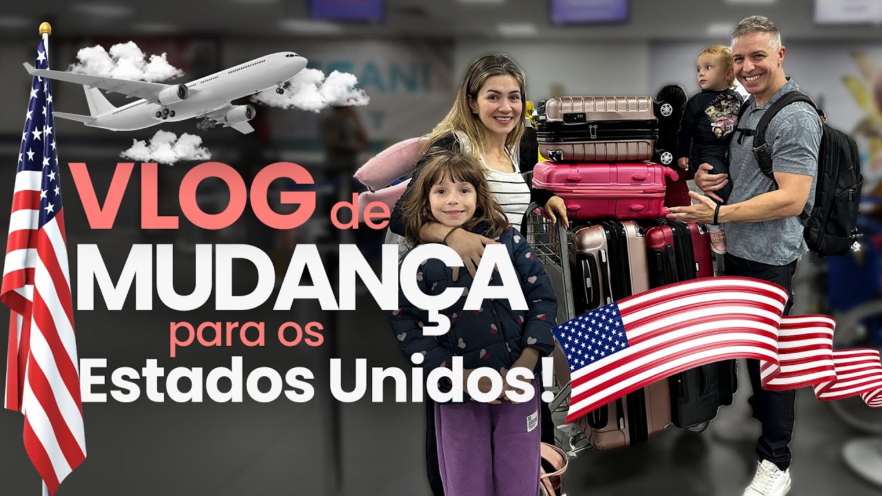 Dia da Mudança para os Estados Unidos!
