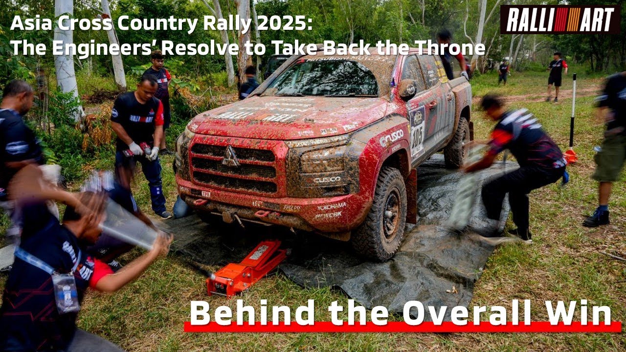 Inside AXCR2025: How Team MITSUBISHI RALLIART’s Engineers Resolve to Take Back the Throne
