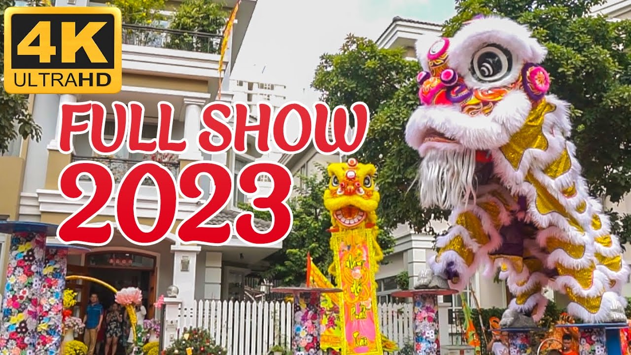 Hằng Anh Đường Full HD 4k 2023 - Biểu diễn Lân Sư Rồng Đỉnh Cao
