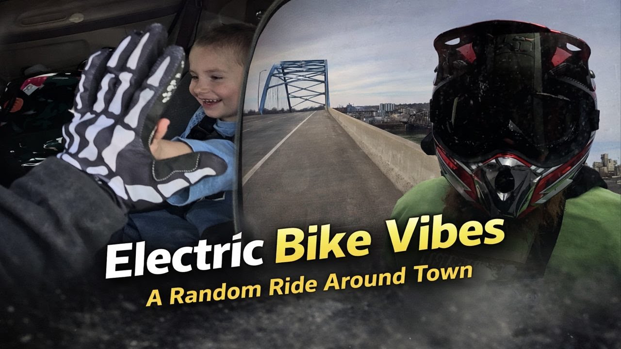Electric Bike Vibes | A Random Ride Around Town