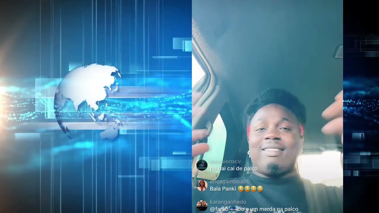 Mc Panki na live ta disabafa e fala di sebah (p1)👀👀😁😁