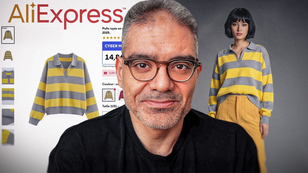 J’ai créé des photos mannequin réalistes pour 1€