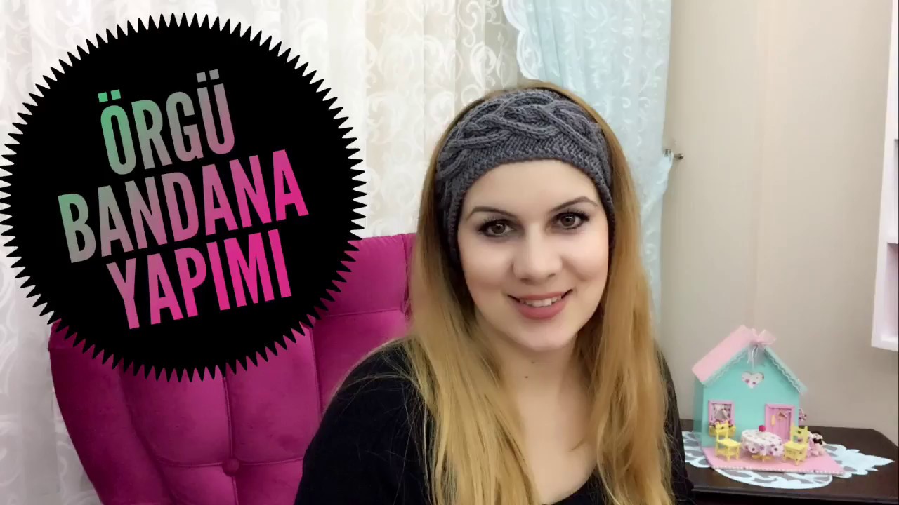 Örgü Bandana Yapımı