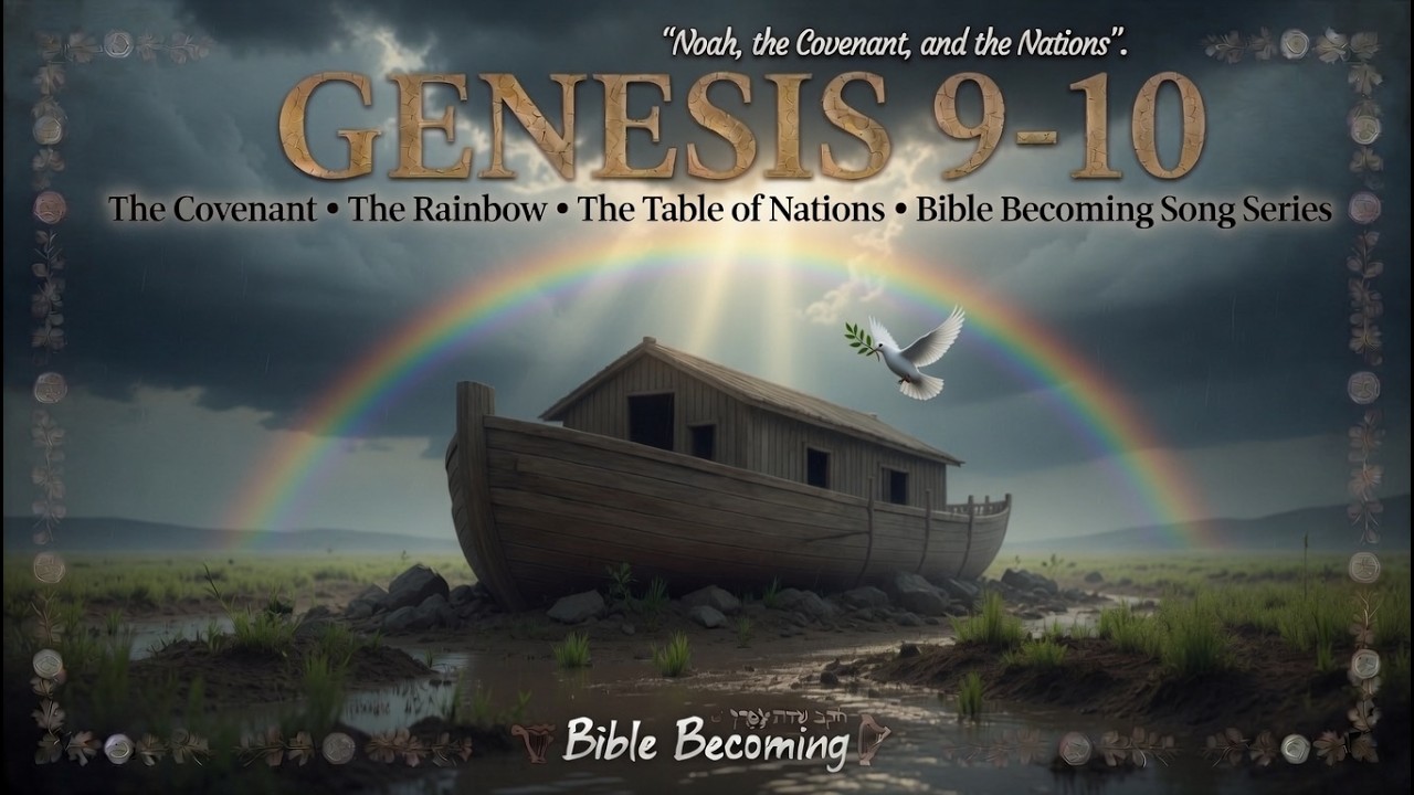 Genesis 9–10 | Rainbow Promise & The Nations After the Flood | Musical Bible Reading