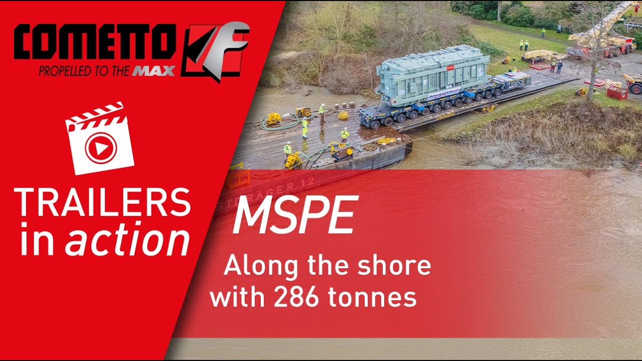 Cometto MSPE: Along the shore with 286 tonnes