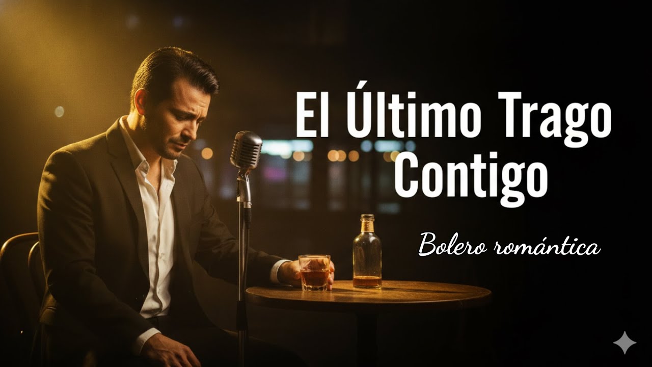 El Último Trago Contigo – Bolero romántico de desamor y bar de madrugada