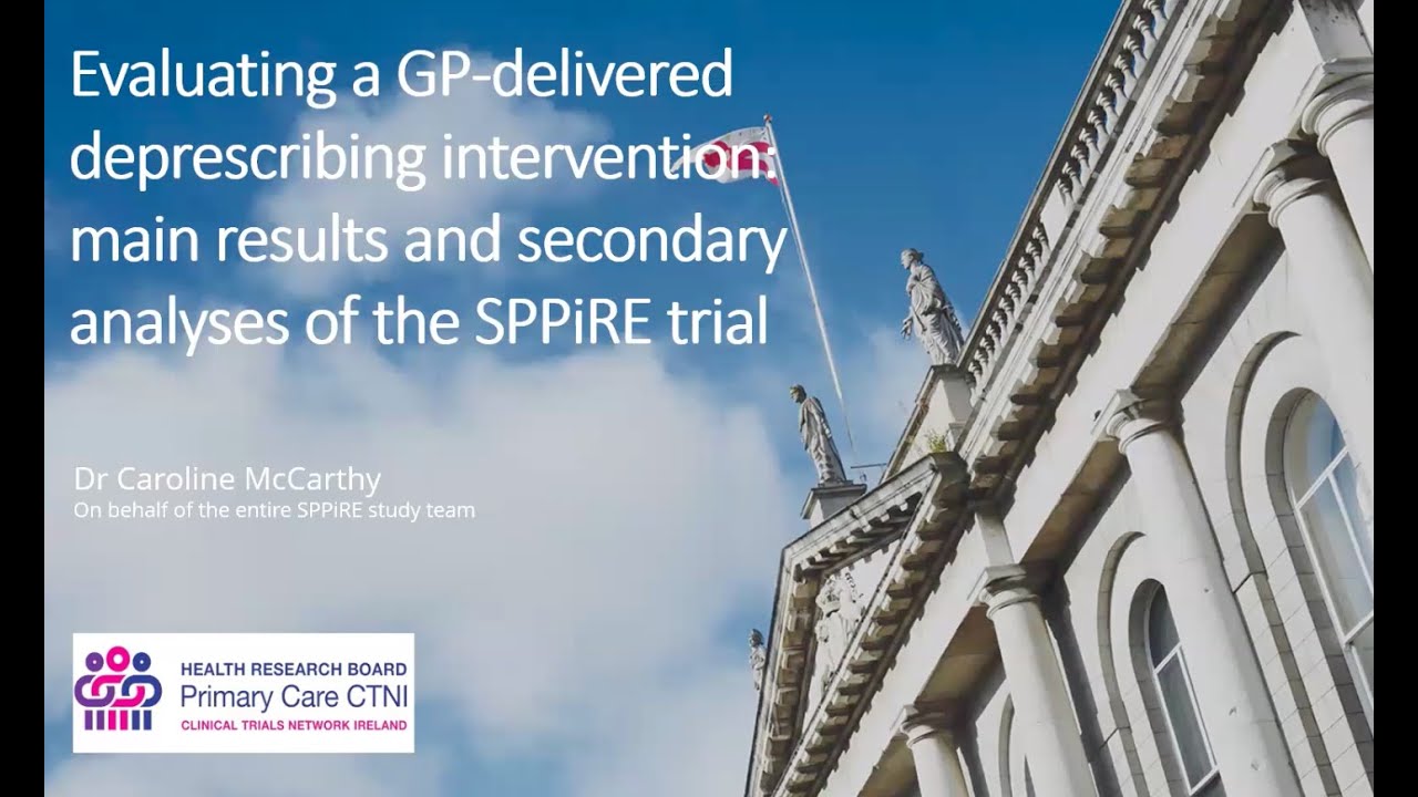 Evaluating a GP-delivered deprescribing intervention: The SPPiRE trial
