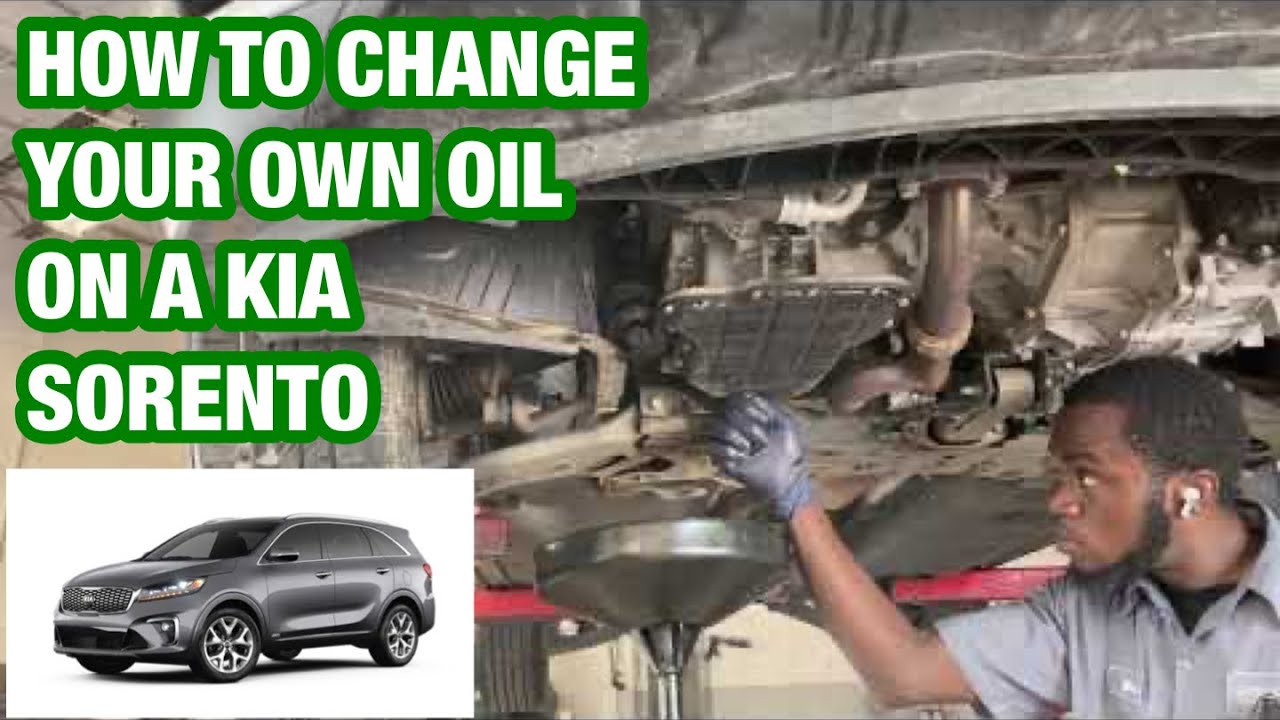 Замена масла на Kia Sorento с двигателем V6 своими руками.