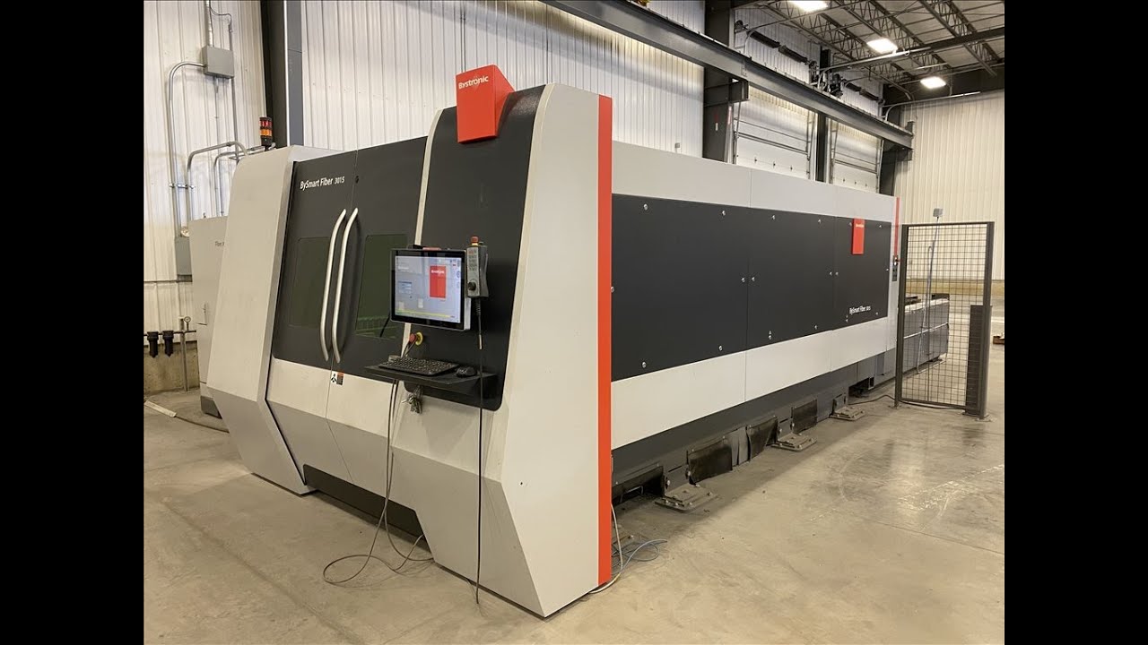 Bystronic BySmart Fiber 3015 CNC Laser Cutting System