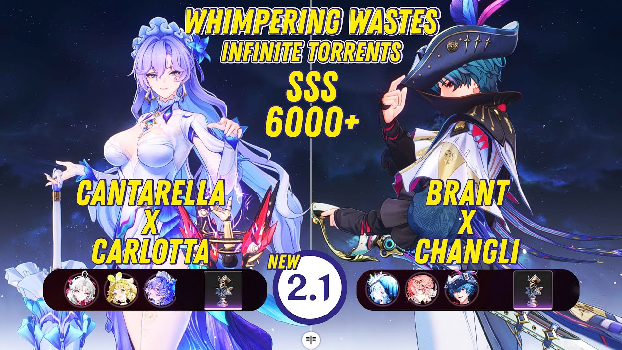 NEW Whimpering Wastes 2.1 | Cantarella - Brant | Infinite Torrents - Wuthering Waves