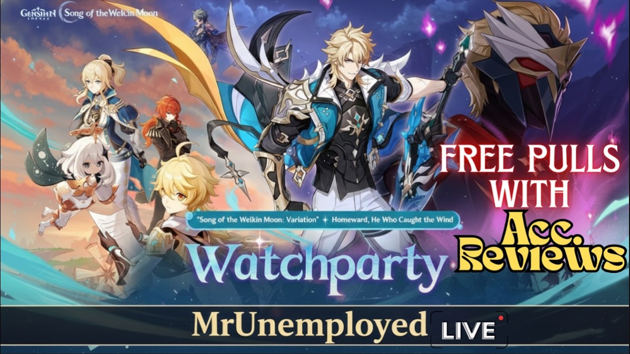 🔴Genshin India Live- LUNA V Giveaway on 1k subs today free pulls| Wuthering Waves NEW END GAME EZ