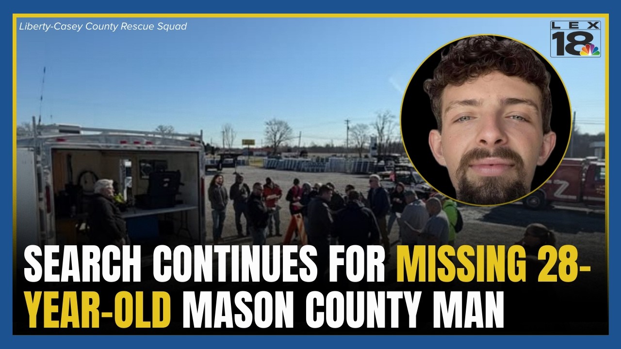 'This case has gone cold for us:' Search continues for missing 28-year-old Mason County man