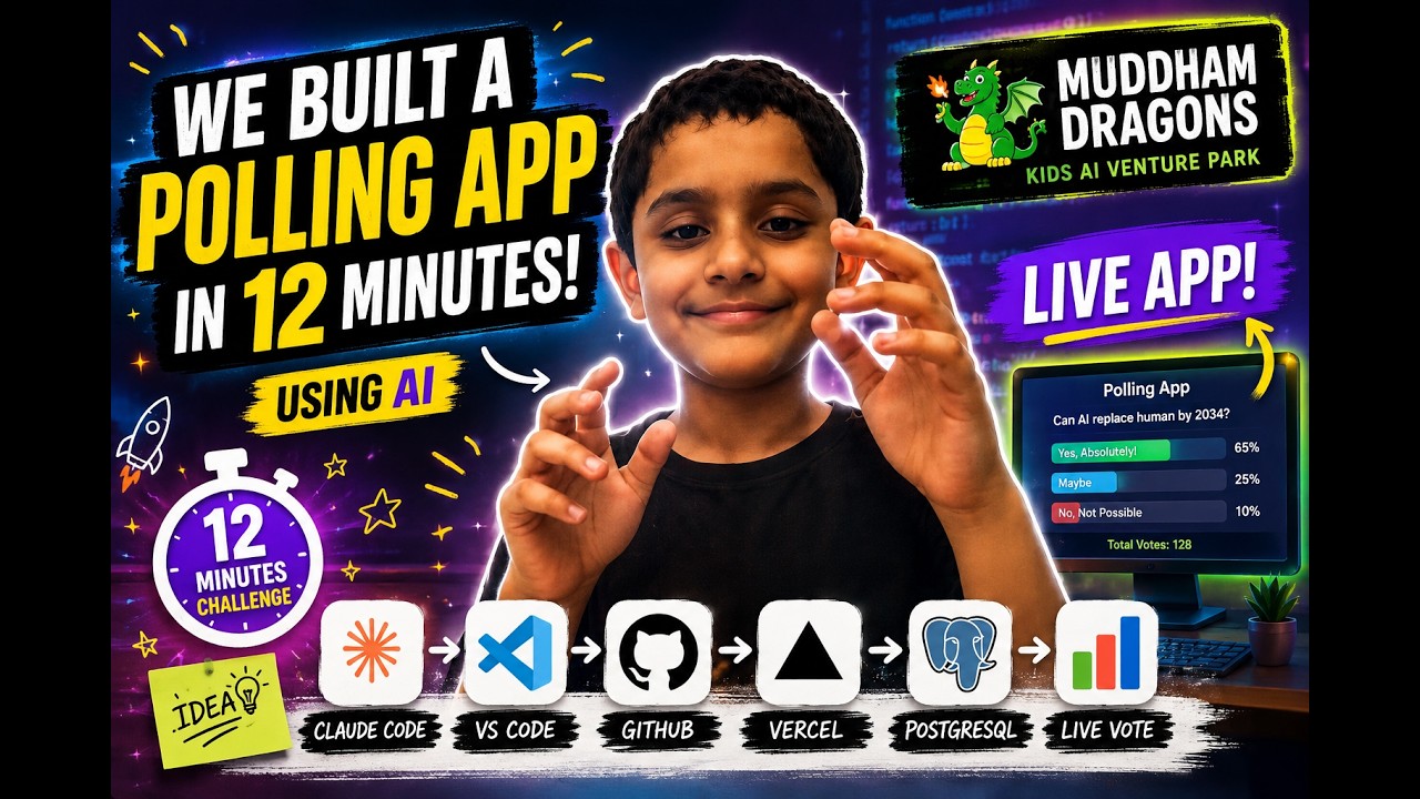 Kids Build a Live Voting App