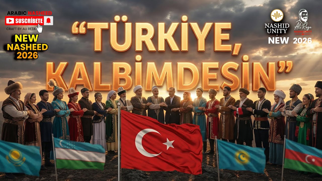 Türkiye Kalbimdesin 🇹🇷 | Türk Dünyası Birlik Marşı | Yüksel Türkiye!