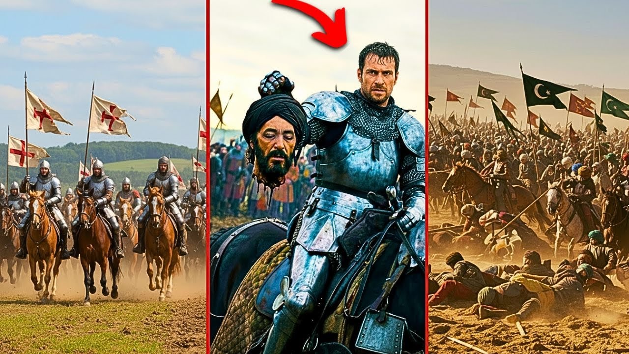 Quando Riccardo Cuor di Leone Distrusse 30.000 Guerrieri in 17 Minuti