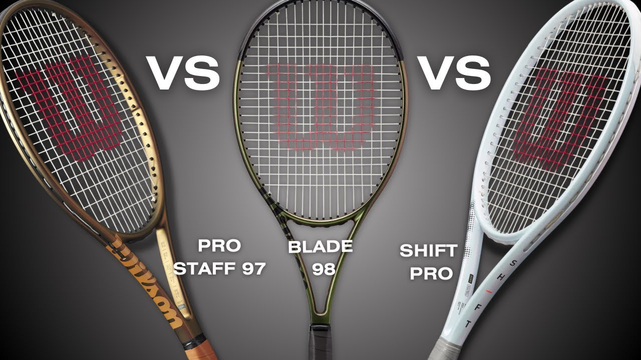 WILSON RACKET BATTLE | Wilson Shift Pro vs. Wilson ProStaff 97 vs. Wilson Blade 98
