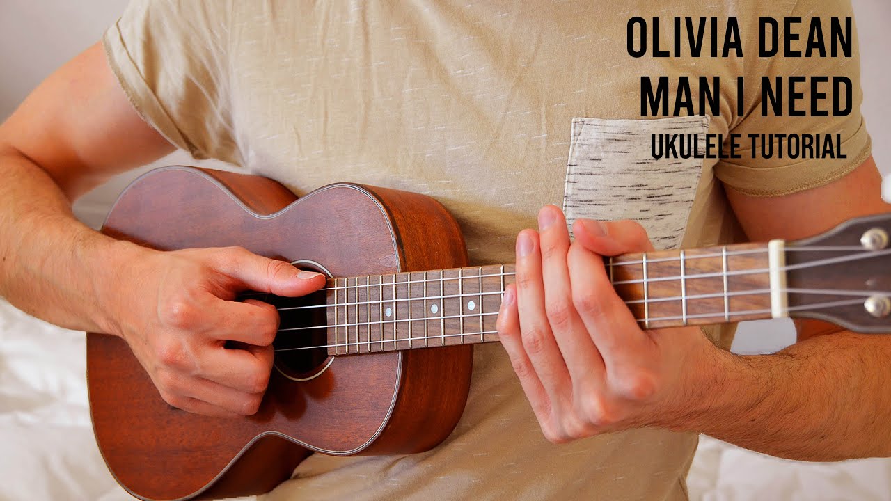 Olivia Dean - Man I Need EASY Ukulele Tutorial With Chords / Lyrics