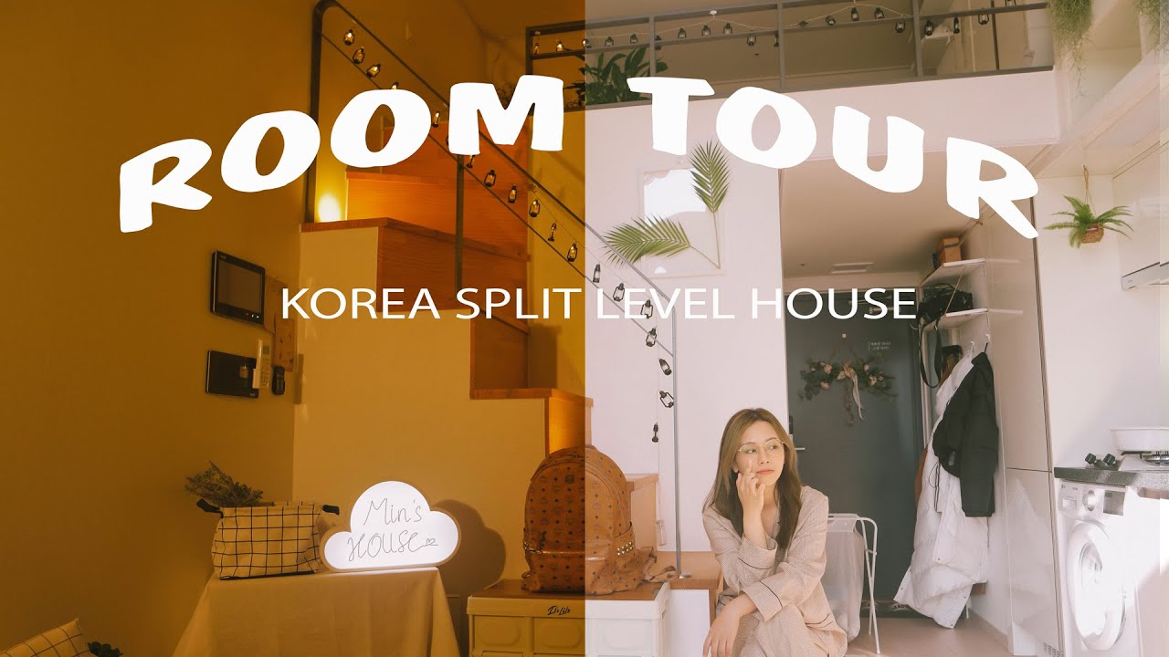 Room tourㅣKorea Split Level Studio Apartment TourㅣLiving Alone in Seoul