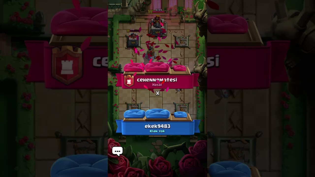Babamla Clash Royale oynuyorum
