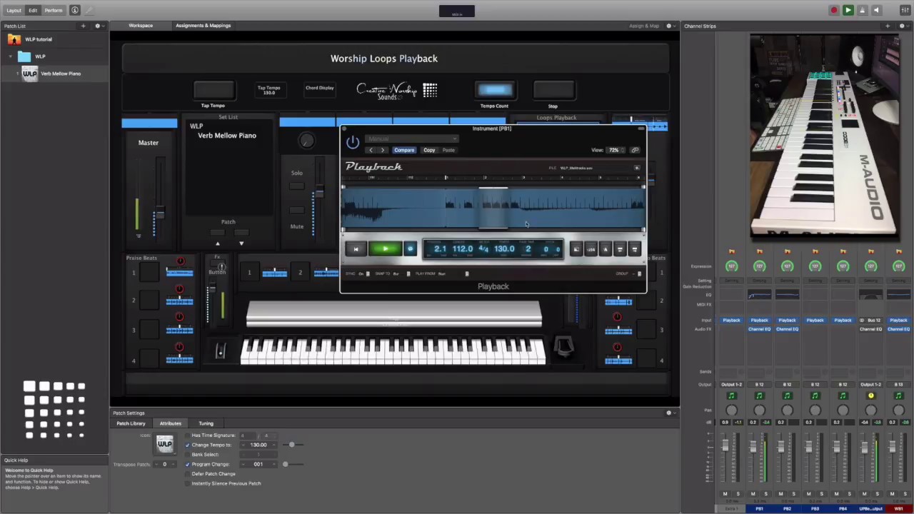 Usando Multitracks en Mainstage 3