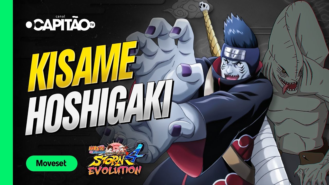 Todos os Jutsus e Skins de KISAME HOSHIGAKI | Naruto Storm 4 Evolution MOD