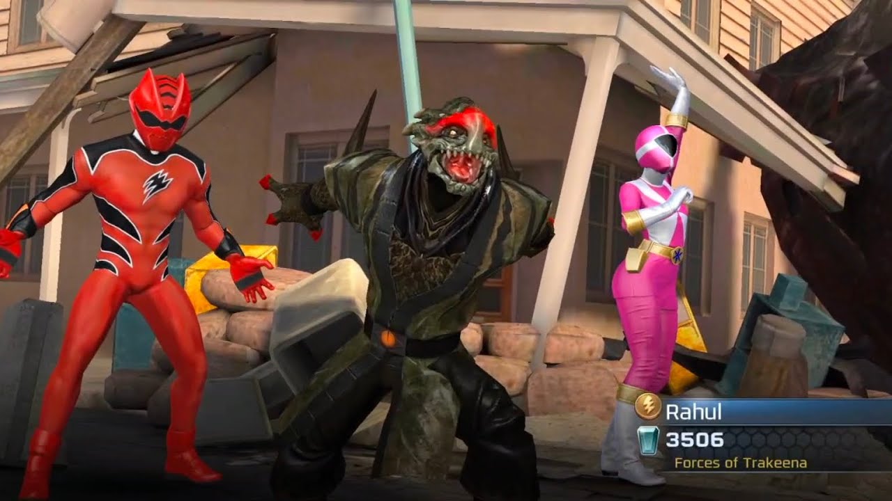 Mesogog Dino Thunder Villain 🧠🔥 with Assists Dana & Casey | Power Rangers Legacy Wars Gameplay