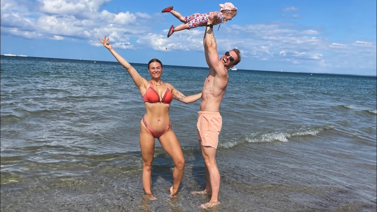 Ihr erstes mal am Strand (mit extremen Sonnenbrand 🥵) | Team Tapia Vlog #83
