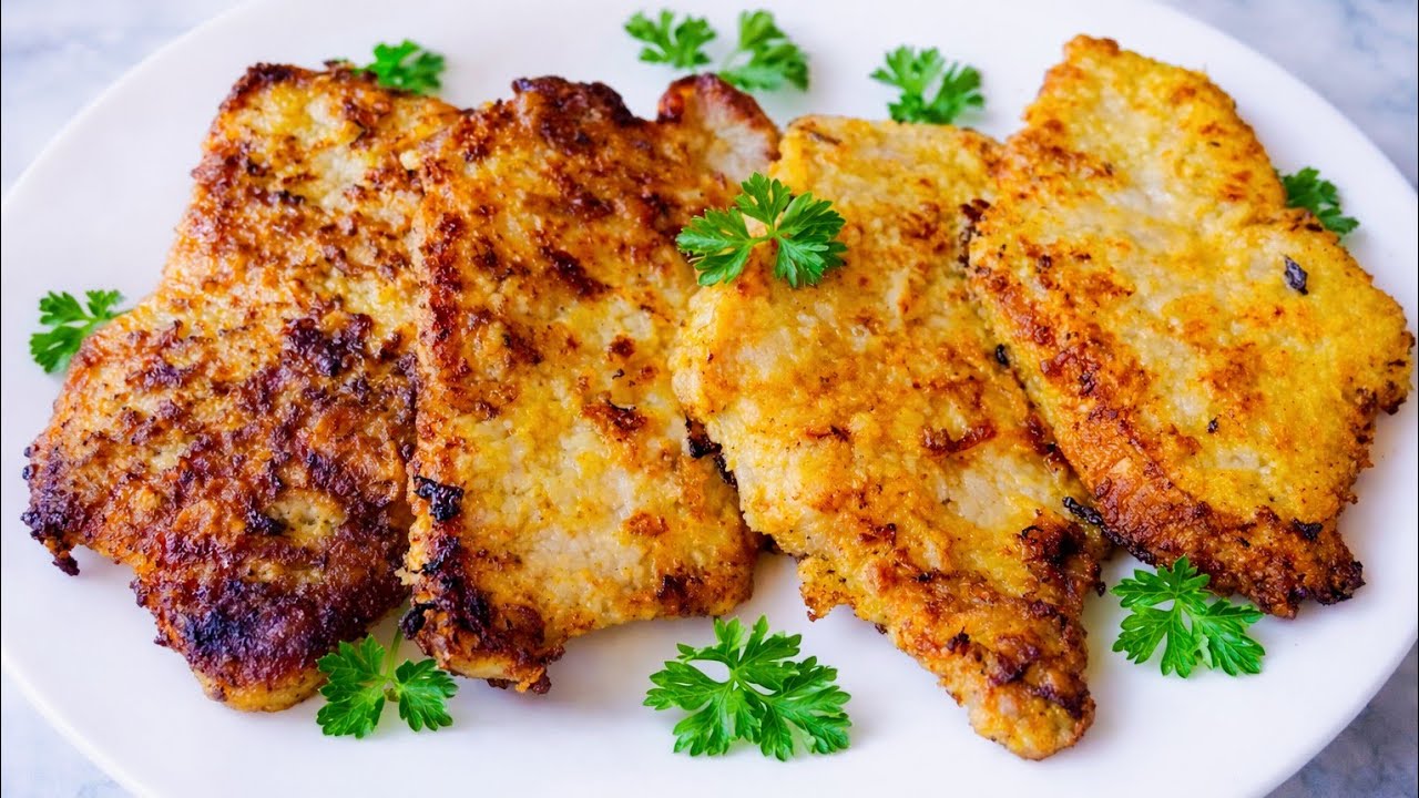 😋СОКОВИТІ ВІДБИВНІ ЗІ СВИНИНИ  В ГІРЧИЧНОМУ МАРИНАДІ😋ЦЕ ДУЖЕ СМАЧНО!!! НАЙПРОСТІШИЙ РЕЦЕПТ!👍
