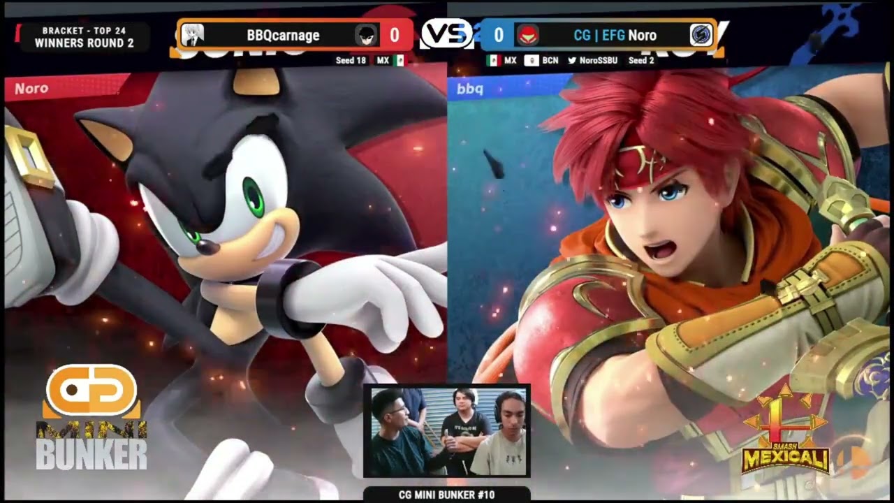CG mini Bunker #10 - Singles Bracket - Winners Round 2 - Noro vs BBQcarnage