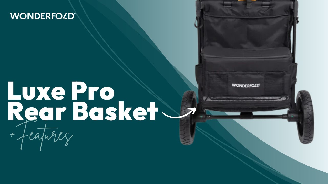 Luxe Pro Rear Basket & Features