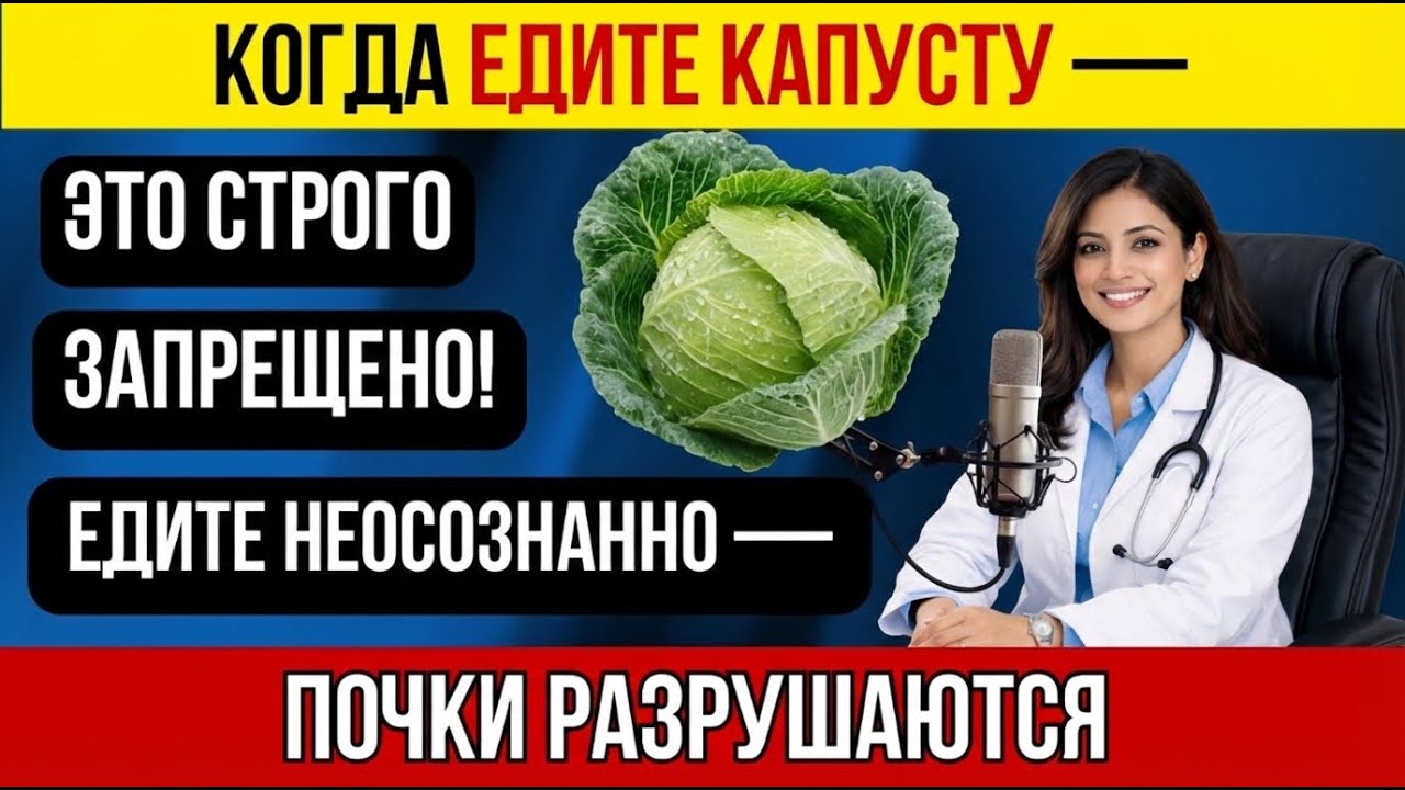 Капуста: так есть нельзя — разрушаются почки! | ТОП-3 опасных сочетания