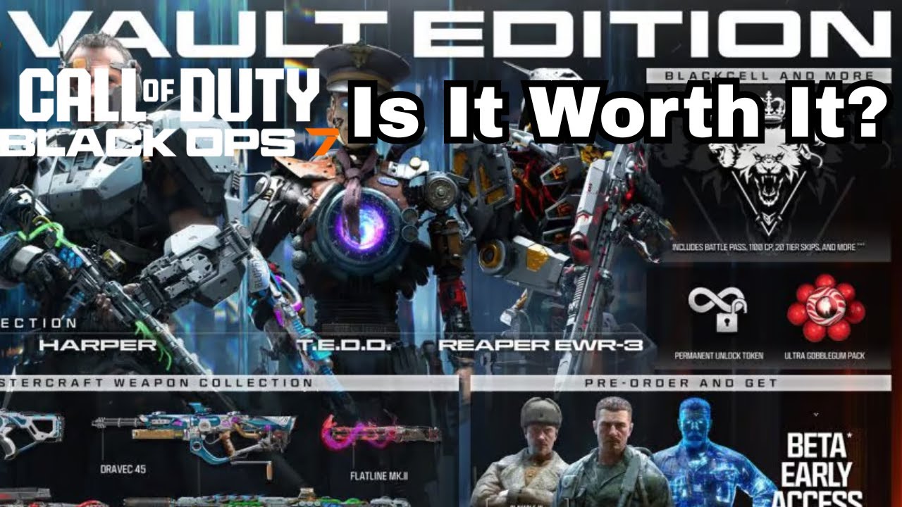 Стоит ли покупать издание Black Ops 7 Vault?