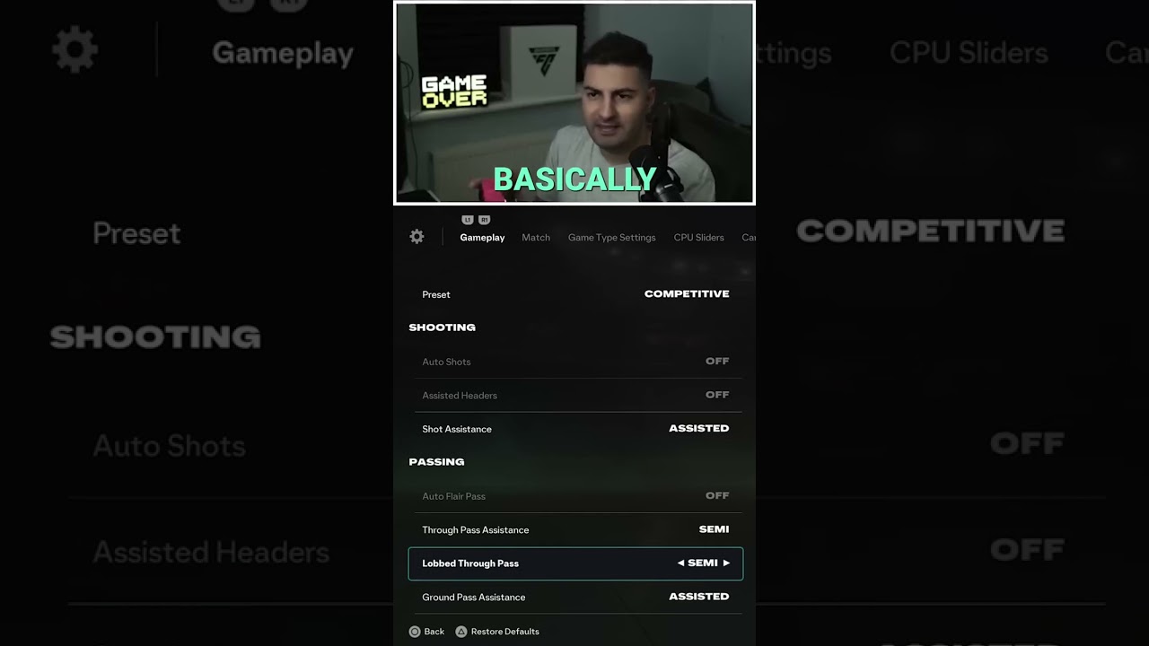 New META Controller & Game Settings in FC 26