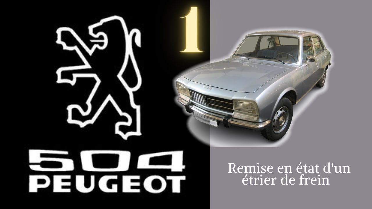 Restauration d'un étrier de frein à moindre coût (peugeot 504, 505, 604)