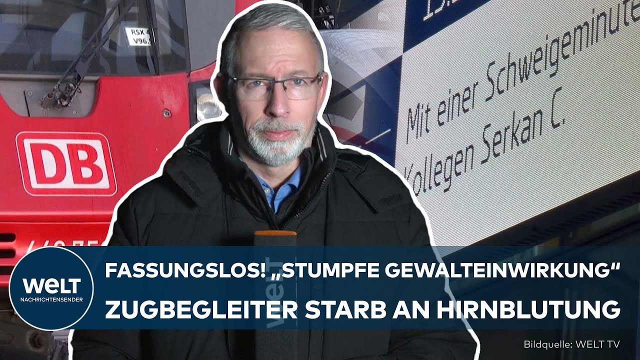 BRUTALER PRÜGEL-TOD IM ZUG: „Das muss uns alle wachrütteln!“ – Zugbegleiter starb an Hirnblutung