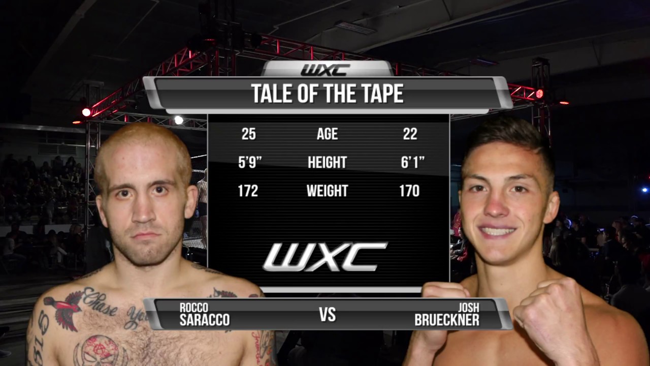 Josh Brueckner Vs Rocco Saracco MMA Full Fight WXC 69