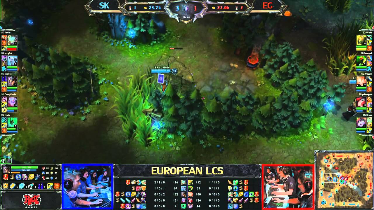 SK vs EG - LCS 2013 EU Spring W8D1 (English)