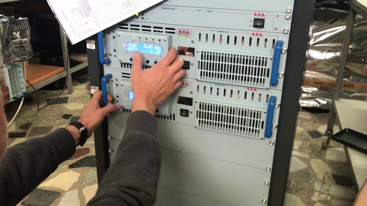 5 Kw RVR Fm verici fm transmitter test teknikalem