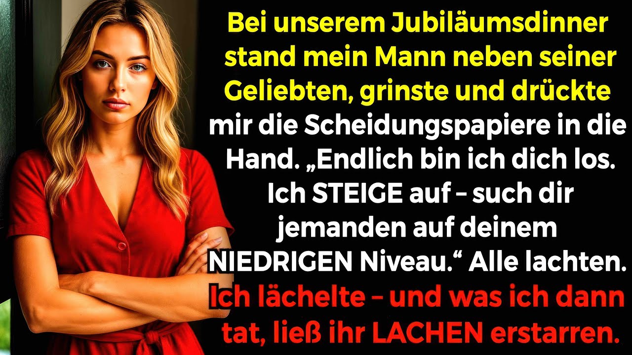 Bei unserer Luxus-Gala gab mir mein Mann die Scheidungspapiere – dann ZERSTÖRTE ich sein IMPERIUM