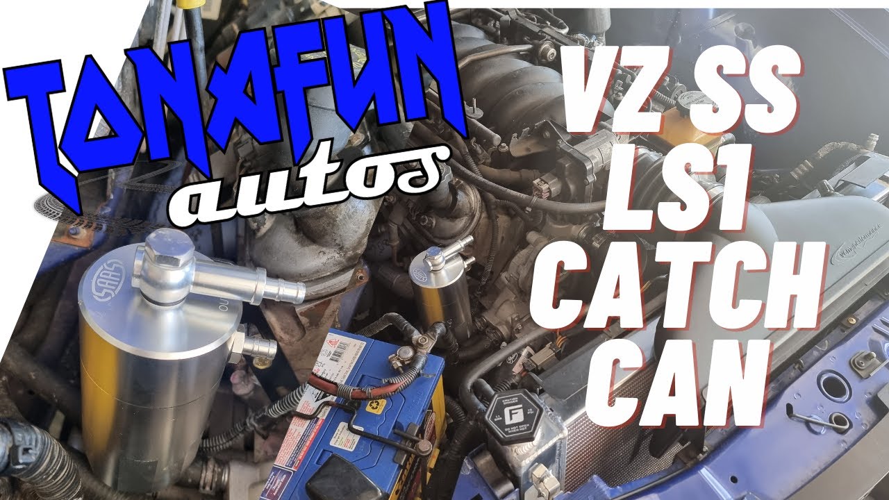 VZ SS LS1 Catch Can Install