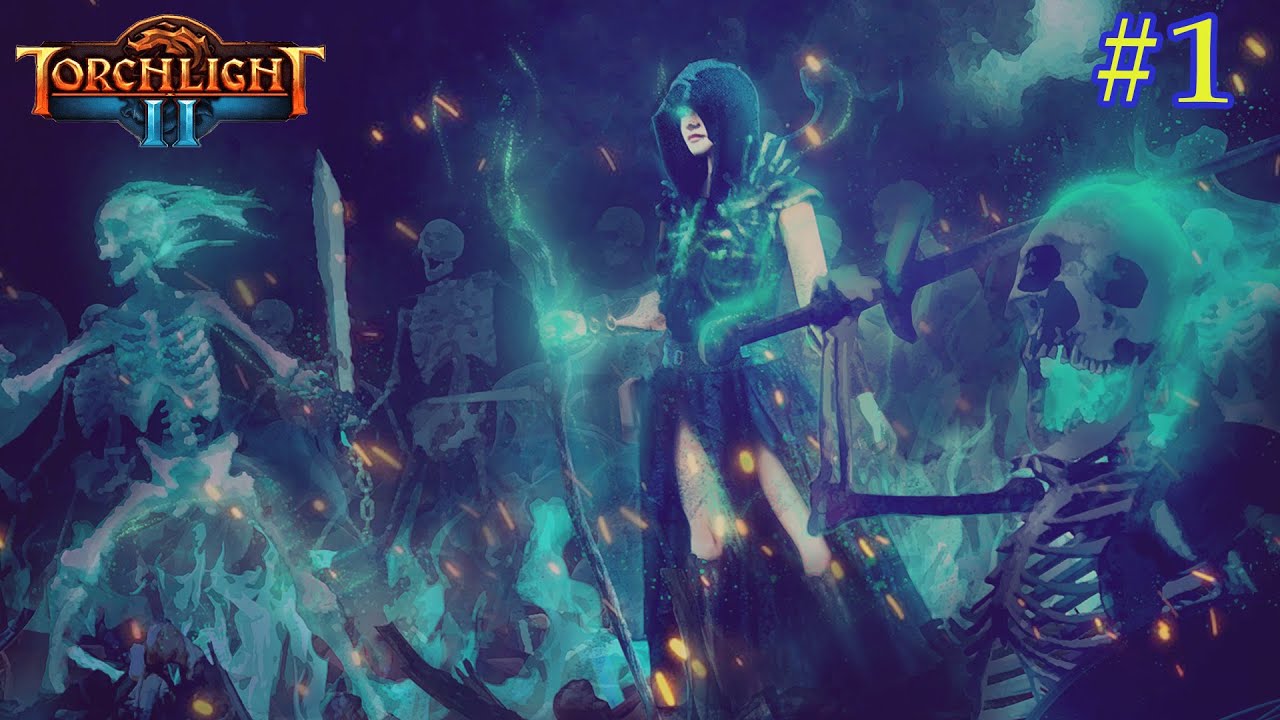 Torchlight 2+Sinergy mod Некромант. Мастер. стрим #1