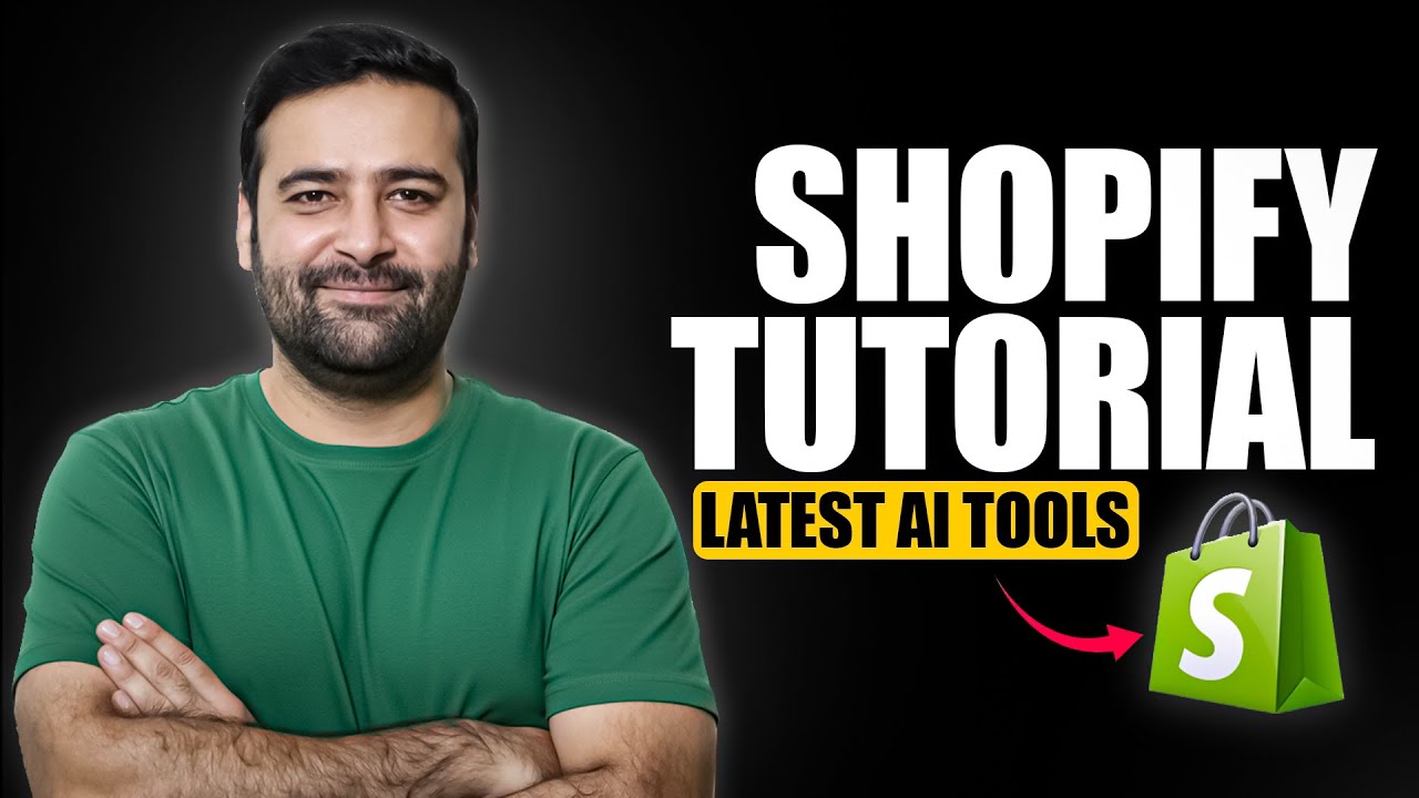 Учебное пособие по Shopify для начинающих 2026 — с использованием ИИ (пошаговое руководство)